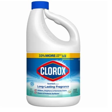 Clorox Clorox 265367 81 oz Clean Linen Regular Bleach - Pack of 6 265367
